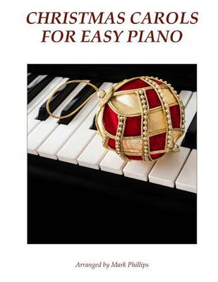 Book cover for Christmas Carols for Easy Piano