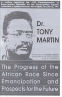 Book cover for The Progress of the African Race Since Emancipation and Prospects for the Future