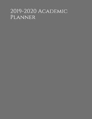 Book cover for 2019-2020 Academic Planner