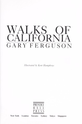 Cover of Walks of California