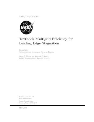 Book cover for Textbook Multigrid Efficiency for Leading Edge Stagnation