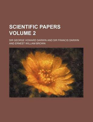 Book cover for Scientific Papers Volume 2