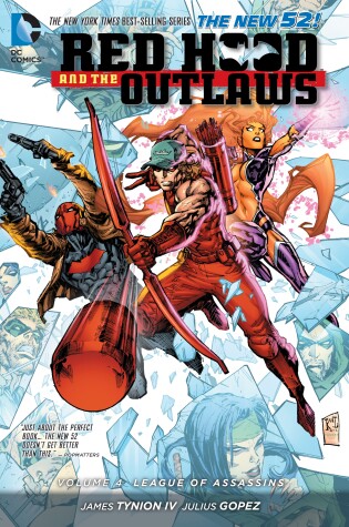 Cover of Red Hood and the Outlaws Vol. 4: League of Assassins (The New 52)