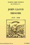 Book cover for Register of the John Lloyd Broome Papers 1849-1989