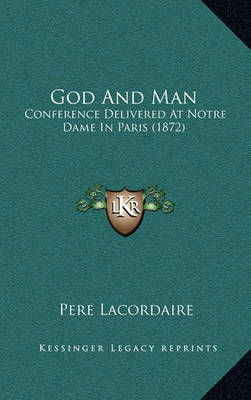 Book cover for God and Man