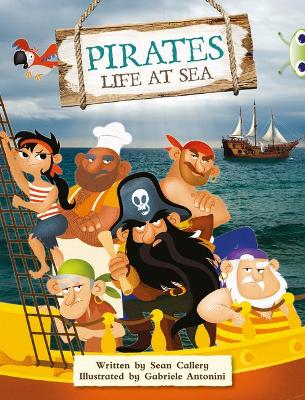 Cover of Bug Club Guided Non Fiction Year Two Purple B Pirates: Life at Sea