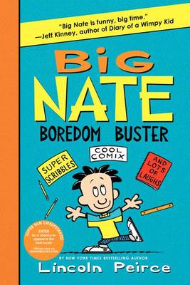 Book cover for Big Nate Boredom Buster