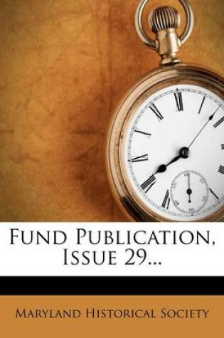 Cover of Fund Publication, Issue 29...