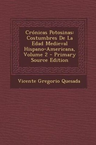 Cover of Cronicas Potosinas