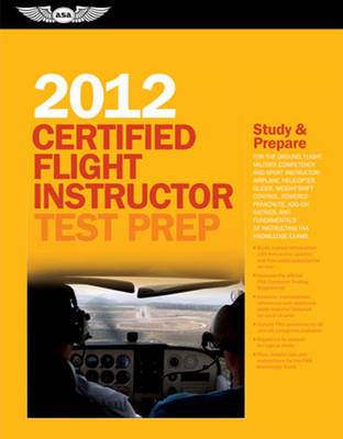 Book cover for Certified Flight Instructor Test Prep 2012