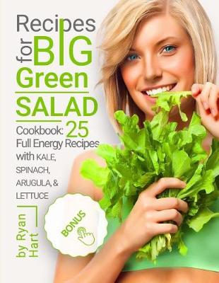 Book cover for Recipes for big green salad.