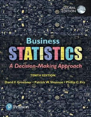 Book cover for Business Statistics plus Pearson MyLab Statistics with Pearson eText, Global Edition