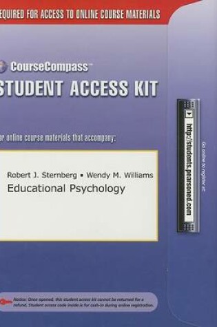 Cover of CourseCompass Student Access Code Card