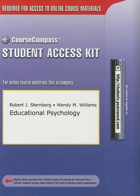 Book cover for CourseCompass Student Access Code Card