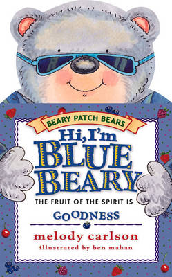 Book cover for Hi, I'm Bluebeary