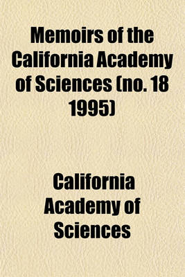 Book cover for Memoirs of the California Academy of Sciences (No. 18 1995)