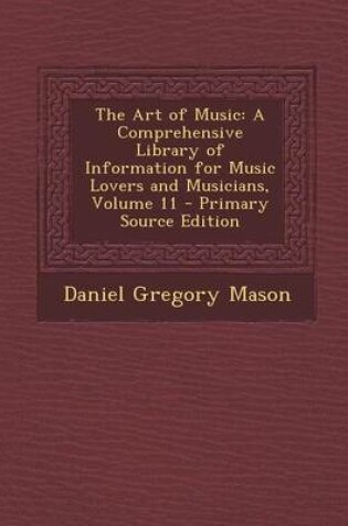 Cover of The Art of Music