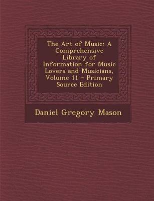 Book cover for The Art of Music