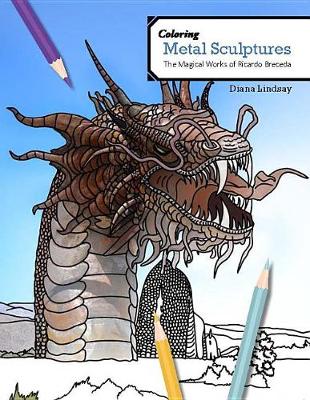 Book cover for Coloring Metal Sculptures