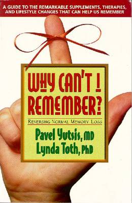 Book cover for Why Can't I Remember?