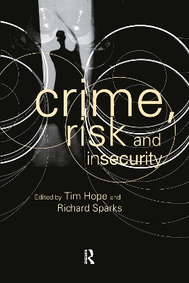 Book cover for Crime, Risk and Insecurity