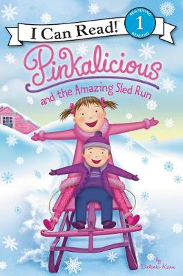 Book cover for Pinkalicious and the Amazing Sled Run
