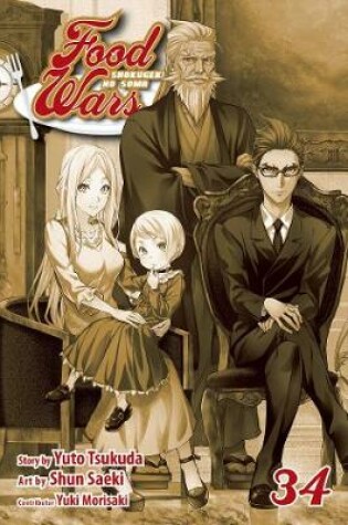 Cover of Food Wars!: Shokugeki no Soma, Vol. 34