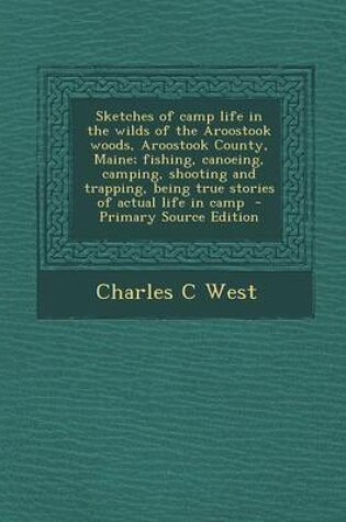 Cover of Sketches of Camp Life in the Wilds of the Aroostook Woods, Aroostook County, Maine; Fishing, Canoeing, Camping, Shooting and Trapping, Being True Stories of Actual Life in Camp - Primary Source Edition