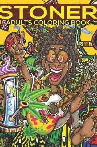 Cover of Stoner Adults Coloring Book