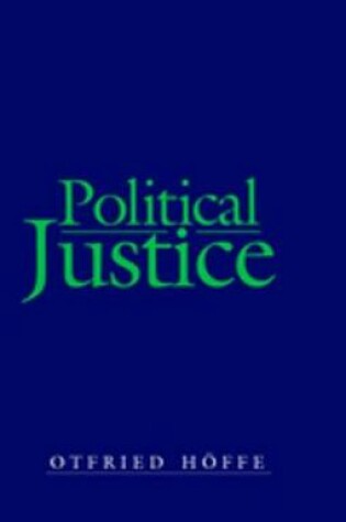 Cover of Political Justice