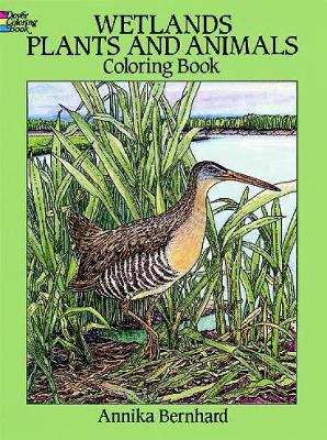 Book cover for Wetlands Plants and Animals Colouring Book