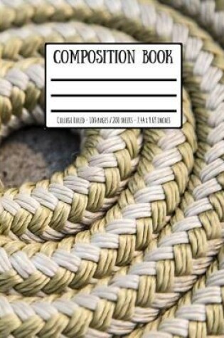 Cover of Sailing Rope Cheese Composition Book