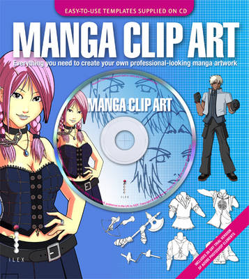 Book cover for Manga Clip Art
