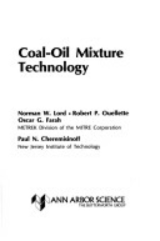 Cover of Coal-oil Mixture Technology