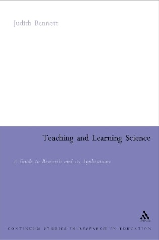 Cover of Teaching and Learning Science