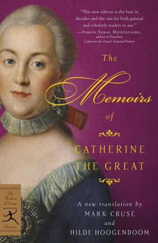 Book cover for The Memoirs of Catherine the Great