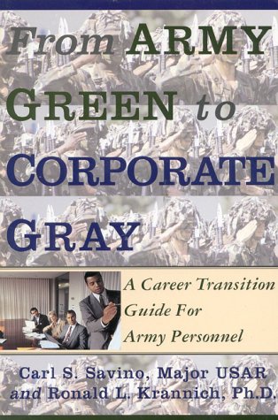 Book cover for From Army Green to Corporate Gray