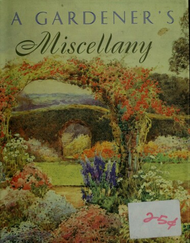 Book cover for A Gardener's Miscellany