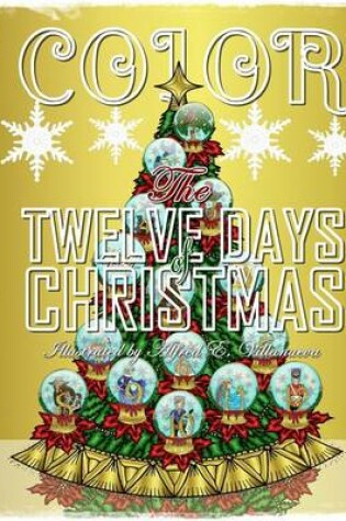 Cover of Color the Twelve Days of Christmas