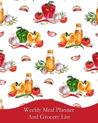 Book cover for Weekly Meal Planner And Grocery List