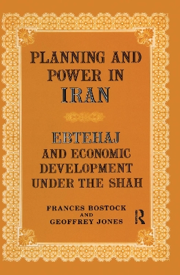 Book cover for Planning and Power in Iran