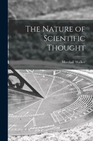 Cover of The Nature of Scientific Thought