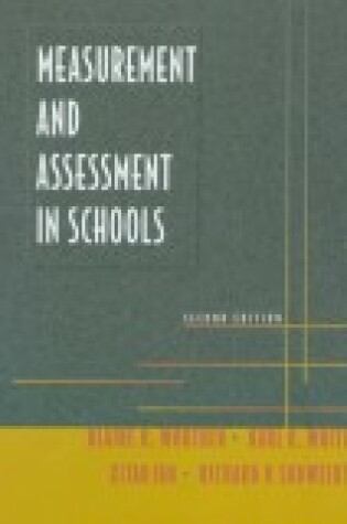 Cover of Measurement and Assessment in the Schools