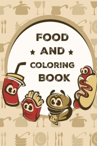 Cover of Food and Coloring Book