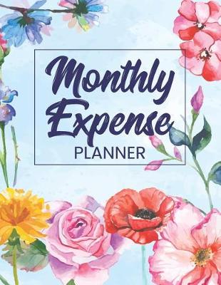 Book cover for Monthly Expense Planner