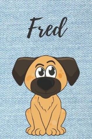 Cover of personalisiertes Notizbuch Hunde / Malbuch / Tagebuch / Journal / DIN A5 / Geschenk Fred