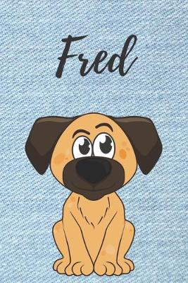 Book cover for personalisiertes Notizbuch Hunde / Malbuch / Tagebuch / Journal / DIN A5 / Geschenk Fred