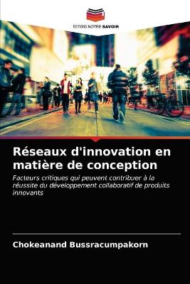 Book cover for Réseaux d'innovation en matière de conception