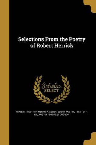 Cover of Selections from the Poetry of Robert Herrick