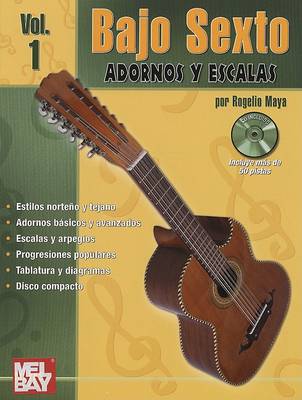 Cover of Bajo Sexto -- Adornos y Escalas, Vol 1